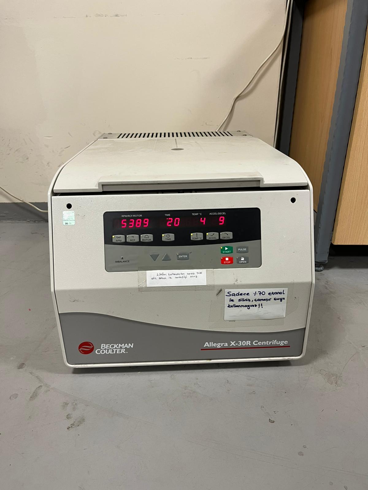 Soğutmalı Santrifüj-Fotoğraf